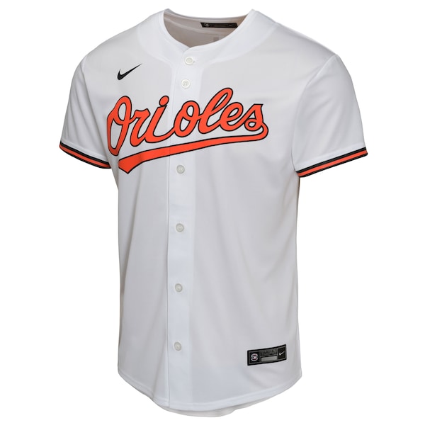 Jackson Holliday Baltimore Orioles Nike Youth Home Player Game Jersey - White - Image 2