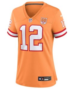 Alternative view of Doug Williams  Tampa Bay Buccaneers Nike Women's 50th Season Game Jersey - Creamsicle