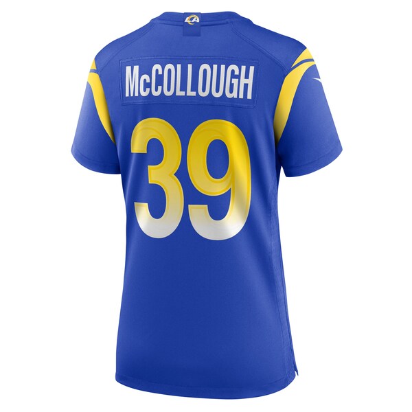 Jaylen McCollough Los Angeles Rams Nike Women's Game Jersey - Royal - Image 3