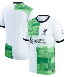 Liverpool Nike 2023/24 Away Replica Jersey - White