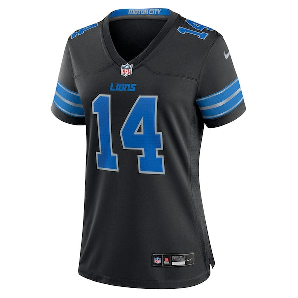 Amon-Ra St. Brown Detroit Lions Nike Women's 2nd Alternate Game Jersey - Black/Blue/White - Image 3