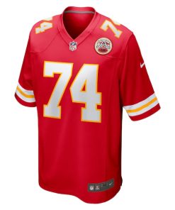 Alternative view of Jawaan Taylor Kansas City Chiefs Nike Game Player Jersey - Red