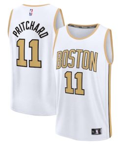 Payton Pritchard Boston Celtics  Youth 2025/26 City Edition Fast Break Jersey - White