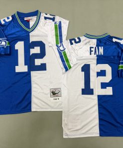 12th Fan Seattle Seahawks Authentic Split Throwback Retired Player Jersey