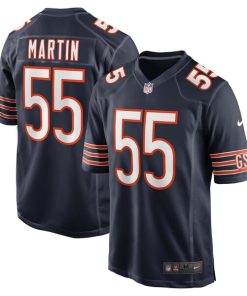 Jacob Martin Chicago Bears Nike  Game Jersey -  Navy