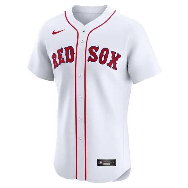 Boston Red Sox Nike Home Elite Custom Jersey - White - Image 2