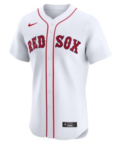 Alternative view of Boston Red Sox Nike Home Elite Pick-A-Player Retired Roster Jersey - White