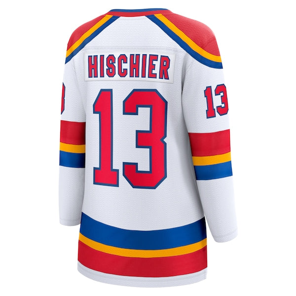 Nico Hischier New Jersey Devils Women's Captain Patch Special Edition 2.0 Breakaway Player Jersey - White - Image 3