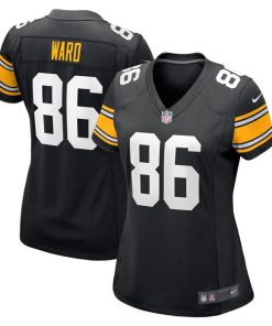 Hines Ward Pittsburgh Steelers Nike Women's Retired Player Jersey - Black