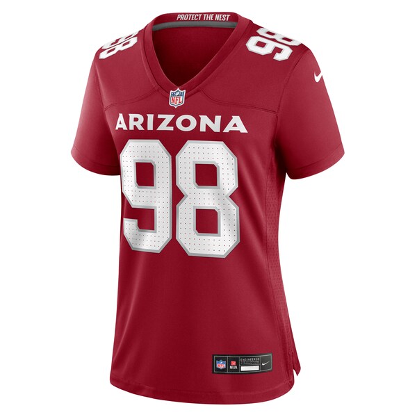Roy Lopez Arizona Cardinals Nike Women's Game Jersey - Cardinal - Image 7