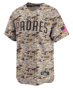 Alternative view of San Diego Padres Nike Alternate Limited Jersey - Camo