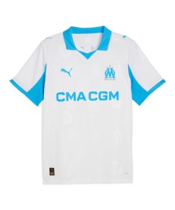 Alternative view of Olympique Marseille Puma 2025/26 Replica Home Jersey - White/Navy