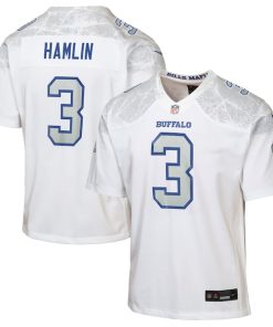 Damar Hamlin Buffalo Bills Nike Youth 2025 Rivalries Collection Game Jersey - White