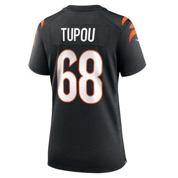 Josh Tupou Cincinnati Bengals Nike Women's Game Player Jersey - Black - Image 3