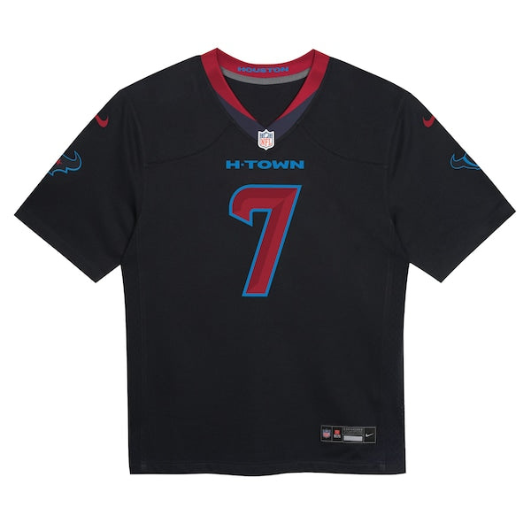 C.J. Stroud Houston Texans Nike Preschool Alternate Player Game Jersey - Navy - Image 2