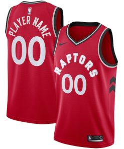 Toronto Raptors Nike 2020/21 Swingman Custom Jersey - Icon Edition - Red