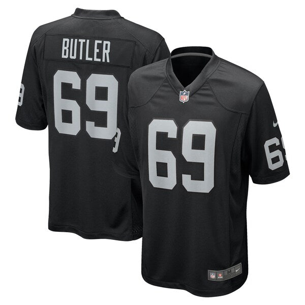 Adam Butler Las Vegas Raiders Nike Team Game Jersey - Black - Image 2