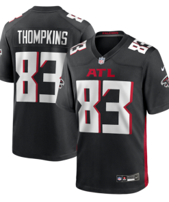 Deven Thompkins Atlanta Falcons Nike Team Game Jersey -  Black