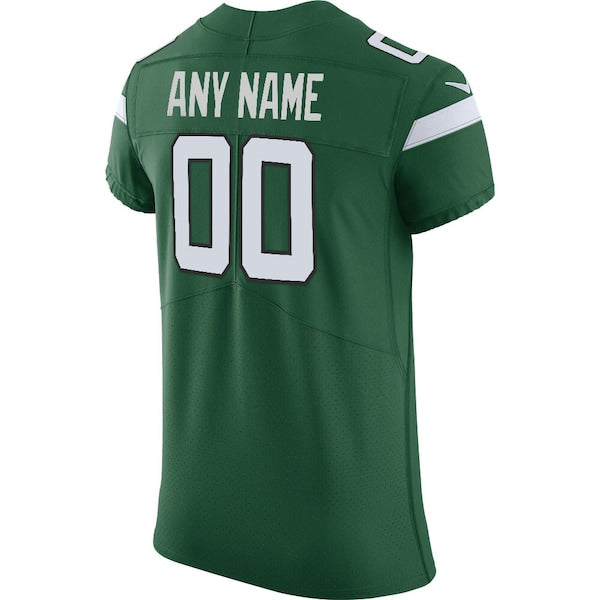 New York Jets Nike Vapor Untouchable Elite Custom Jersey - Gotham Green - Image 3