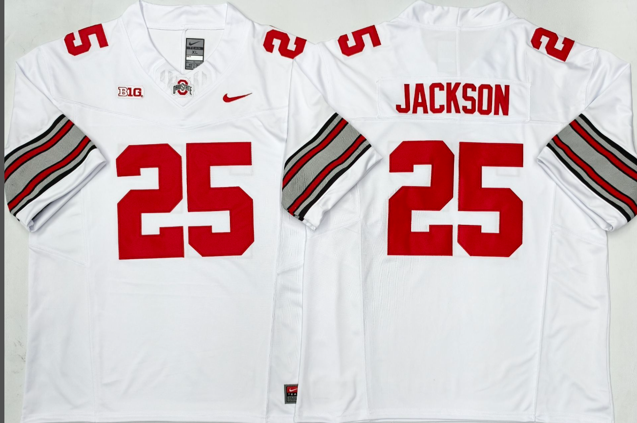 Bo Jackson NCAA Ohio State Buckeyess Nike Vapor Limited Jersey