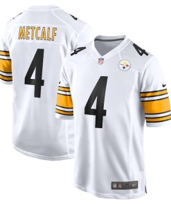 DK Metcalf Pittsburgh Steelers Nike Game Player Jersey - White