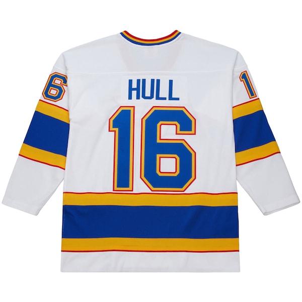 Brett Hull St. Louis Blues 1990-91 Power Play Jersey - White - Image 3