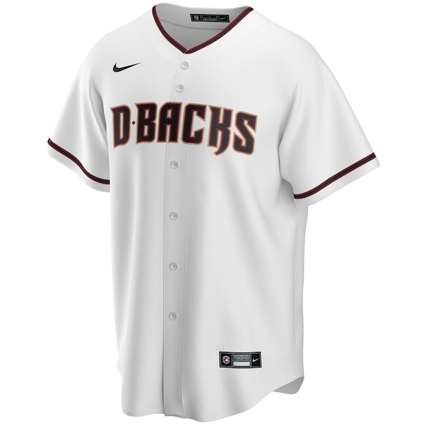 Arizona Diamondbacks Nike Youth Home Replica Custom Jersey - White - Image 2