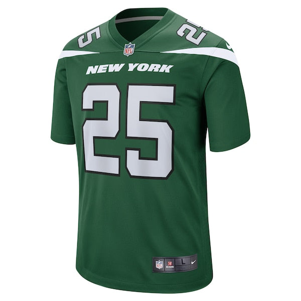 Israel Abanikanda New York Jets Nike Game Jersey - Gotham Green - Image 2