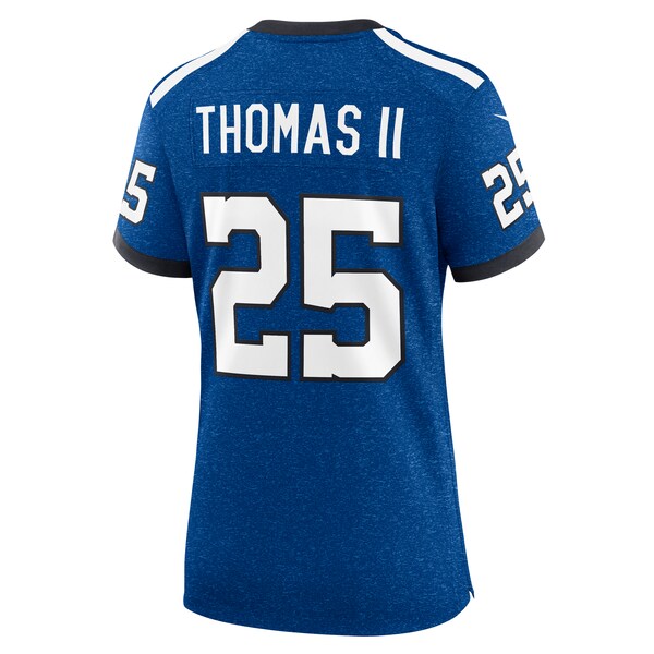 Rodney Thomas II Indianapolis Colts Nike Women's Indiana Nights Alternate Game Jersey - Royal/Royal - Image 4