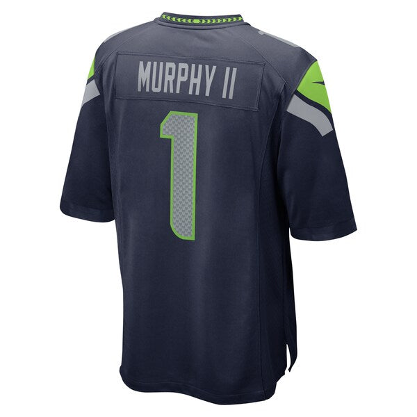 Byron Murphy II Seattle Seahawks Nike 2024 NFL Draft First Round Pick Player Game Jersey - College Navy - Image 3
