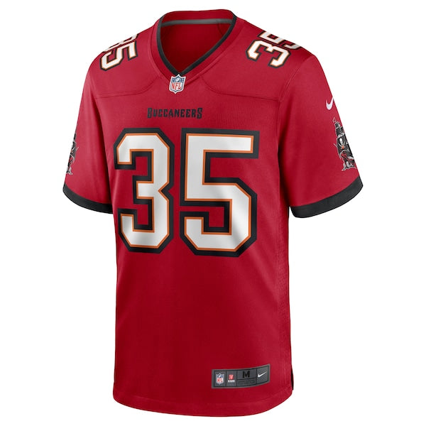 Jamel Dean Tampa Bay Buccaneers Nike Game Jersey - Red/Orange - Image 3