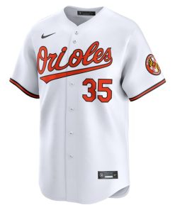 Alternative view of Adley Rutschman Baltimore Orioles Nike Youth Home Limited Player Jersey - White