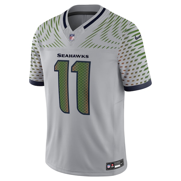 Jaxon Smith-Njigba Seattle Seahawks Nike 2025 Rivalries Collection Limited Jersey - Wolf Gray - Image 2