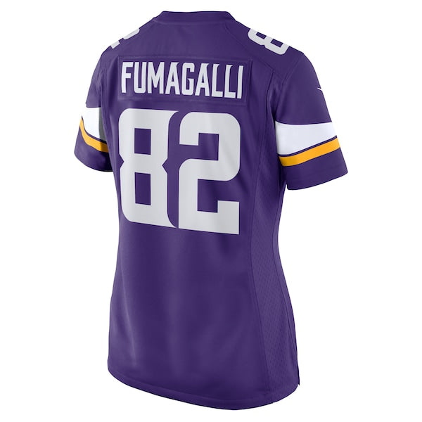 Troy Fumagalli Minnesota Vikings Nike Women's Game Jersey - Purple - Image 3
