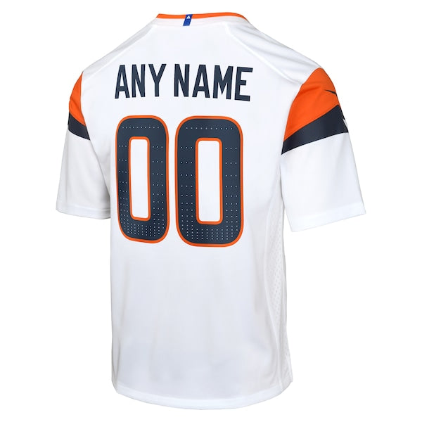 Denver Broncos Nike Youth Custom Game Jersey - White - Image 3