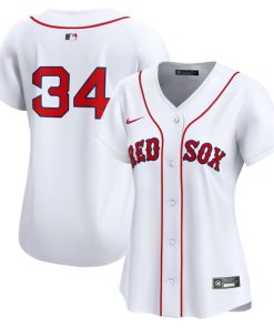 David Ortiz Boston Red Sox Nike Women's  Home Limited Player Jersey - White