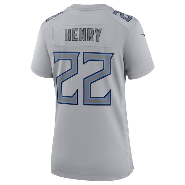 Derrick Henry Tennessee Titans Nike Women's Atmosphere Fashion Game Jersey - Gray - Image 3