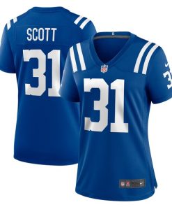 Daniel Scott Indianapolis Colts Nike Women's  Game Jersey -  Royal