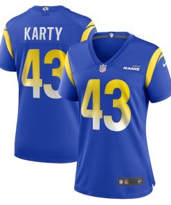 Joshua Karty Los Angeles Rams Nike Women's  Game Jersey -  Royal