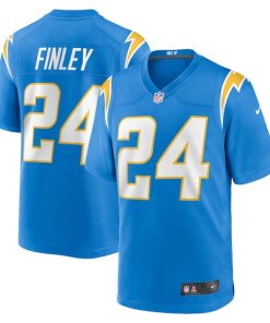AJ Finley Los Angeles Chargers Nike Team Game Jersey -  Powder Blue