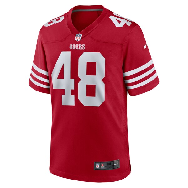 Tatum Bethune San Francisco 49ers Nike Game Jersey - Scarlet - Image 2