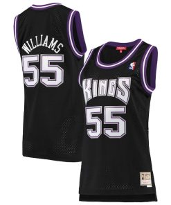 Jason Williams Sacramento Kings Women's 2000/01 Hardwood Classics Swingman Jersey - Black