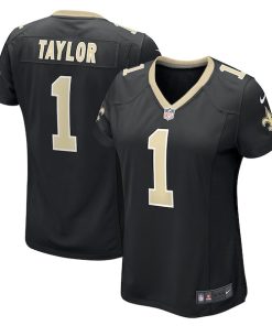 Alontae Taylor New Orleans Saints Nike Women's Team Game Jersey -  Black