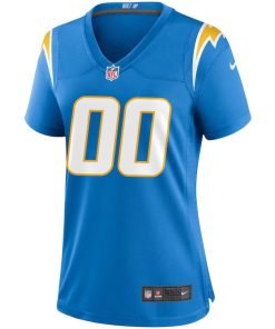 Alternative view of Los Angeles Chargers Nike Women's Custom Game Jersey - Powder Blue