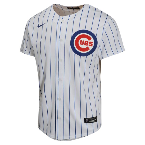 Dansby Swanson Chicago Cubs Nike Youth Home Game Player Jersey - White - Image 2