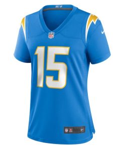 Alternative view of Ladd McConkey Los Angeles Chargers Nike Women's  Game Jersey -  Powder Blue