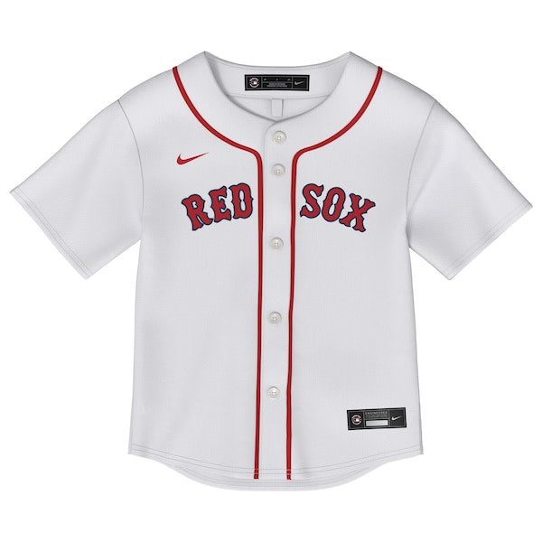 Boston Red Sox Toddler Home Replica Jersey - White - Image 2