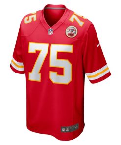 Alternative view of Darian Kinnard Kansas City Chiefs Nike Game Player Jersey - Red