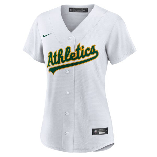 Athletics Nike Women's Home Replica Team Jersey - White - Image 2