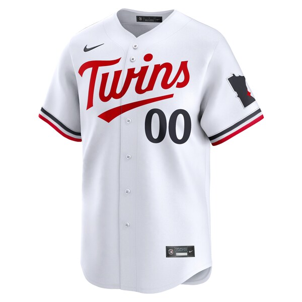 Minnesota Twins Nike Youth Home Limited Custom Jersey - White - Image 2